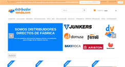 Desktop Screenshot of distribuidorvende.com